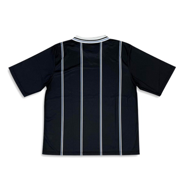 Sublimation Black Retro Design Football Shirts