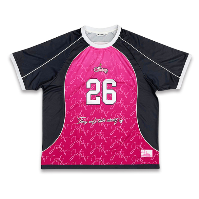 Sublimation Design Cut and Sew Embroidery Soccer Shirts