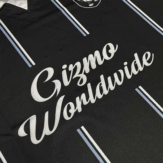 Sublimation Black Retro Design Football Shirts