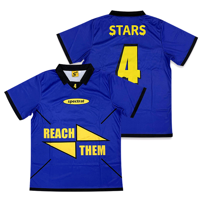 Custom Design Soccer Shirts Sublimation Embroidery Football Jersey