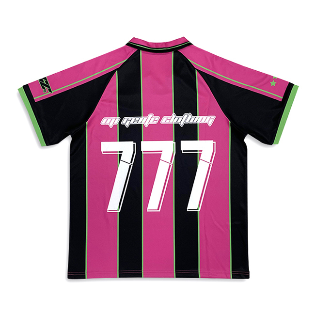 Custom Design Striped Sublimation Retro Football Jersey