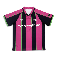 Custom Design Striped Sublimation Retro Football Jersey
