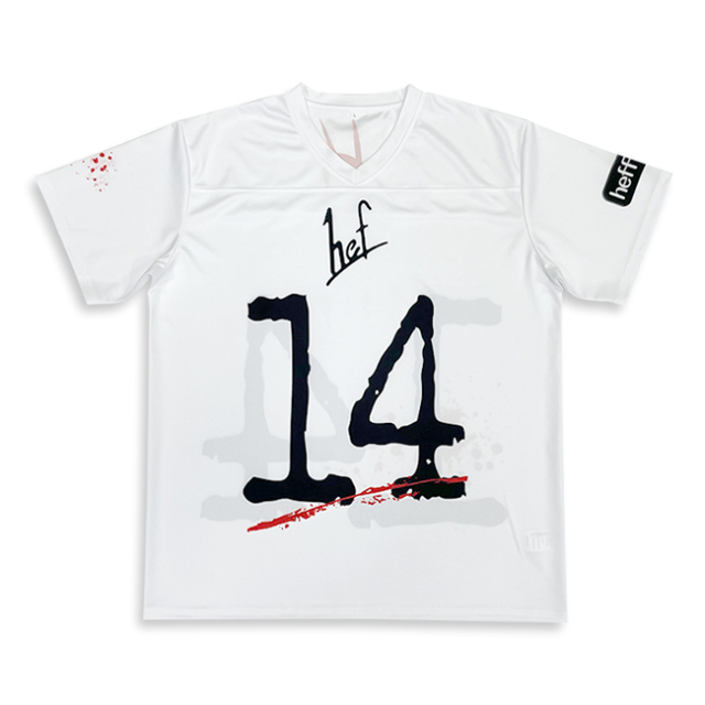 Sublimation Design White Fans American Football Shirts