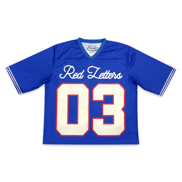 Custom Boxy Fit Mesh Fans American Football Jersey