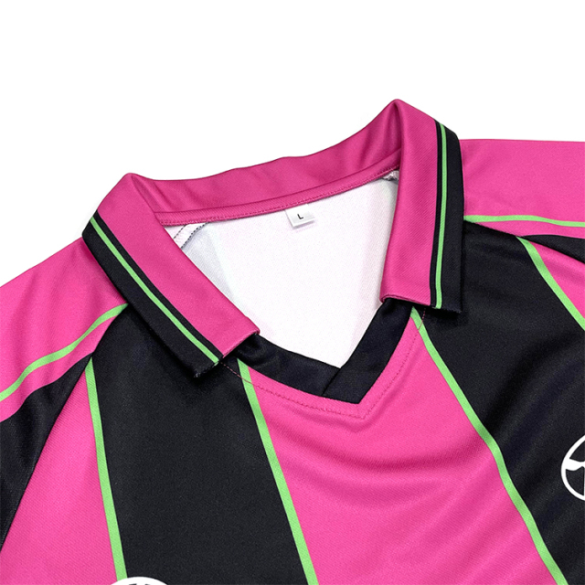 Custom Design Striped Sublimation Retro Football Jersey