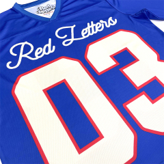 Custom Boxy Fit Mesh Fans American Football Jersey
