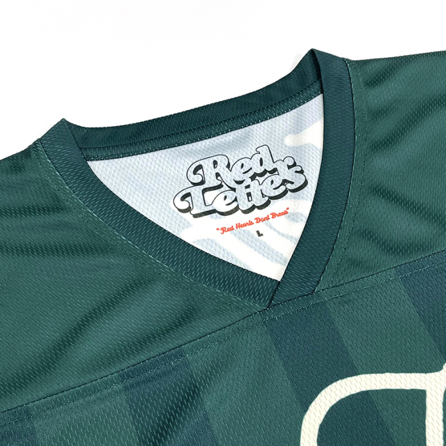 Custom Design Sublimation Green Boxy Cropped Football Shirts
