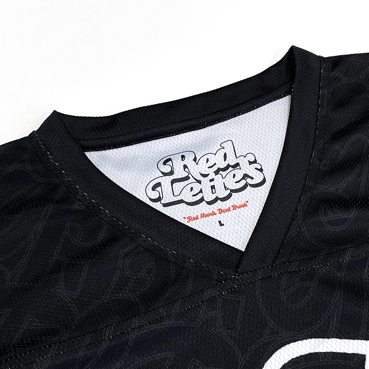 Custom Classic Design Black Boxy Fit Football Shirts