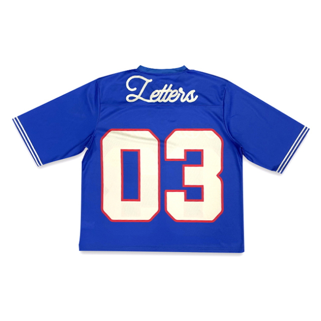 Custom Boxy Fit Mesh Fans American Football Jersey