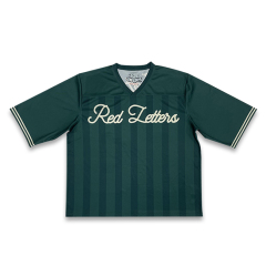 Custom Design Sublimation Green Boxy Cropped Football Shirts