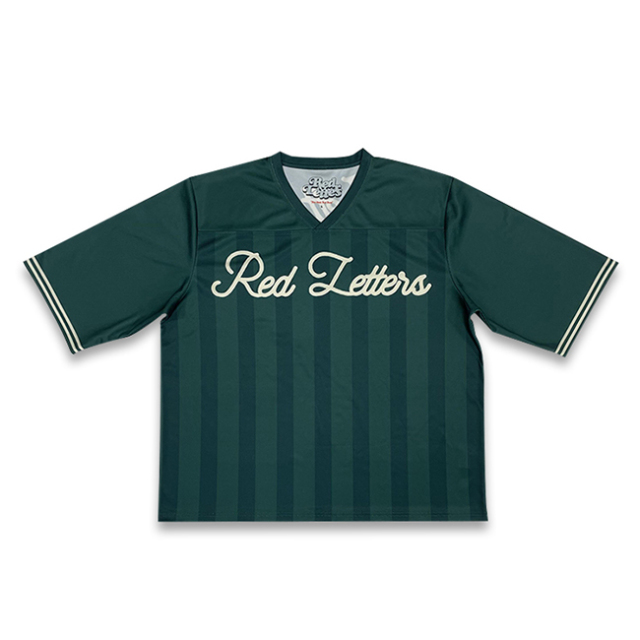 Custom Design Sublimation Green Boxy Cropped Football Shirts