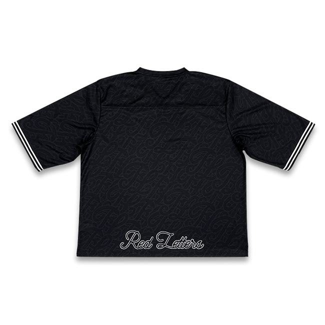Custom Classic Design Black Boxy Fit Football Shirts