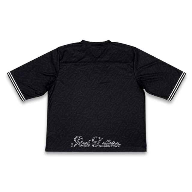 Custom Classic Design Black Boxy Fit Football Shirts