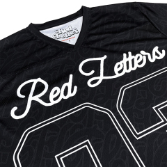 Custom Classic Design Black Boxy Fit Football Shirts