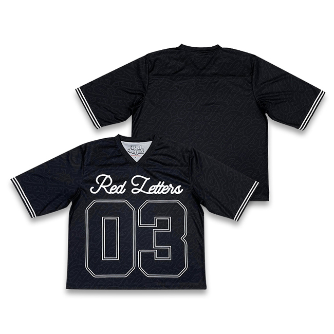 Custom Classic Design Black Boxy Fit Football Shirts