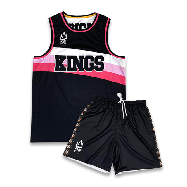 Double Sided Reversible Sublimation Basketball Uniform