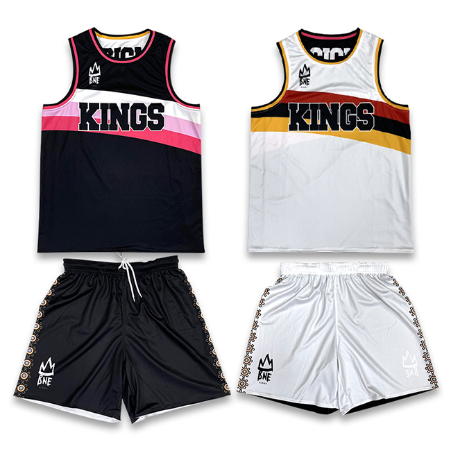 Double Sided Reversible Sublimation Basketball Uniform