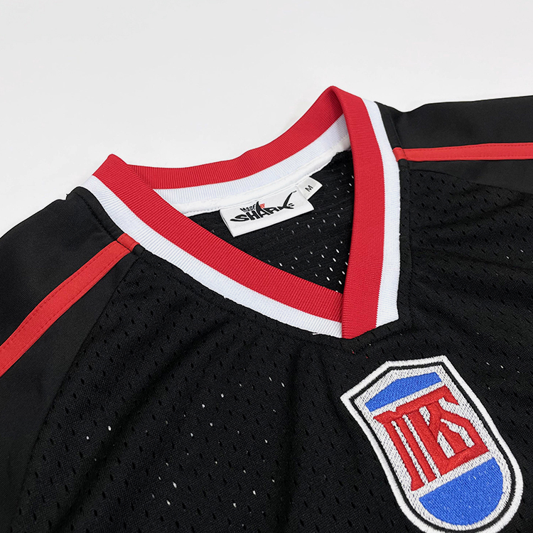 Custom Embroidery Cut And Sew Football Shirts