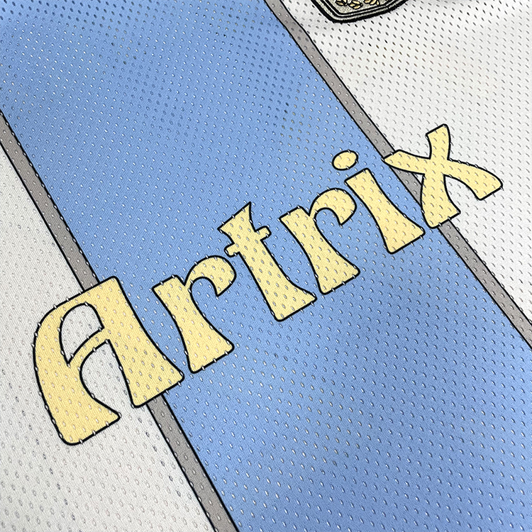 Embroidery Classic Design Mesh Oversized Football Jersey