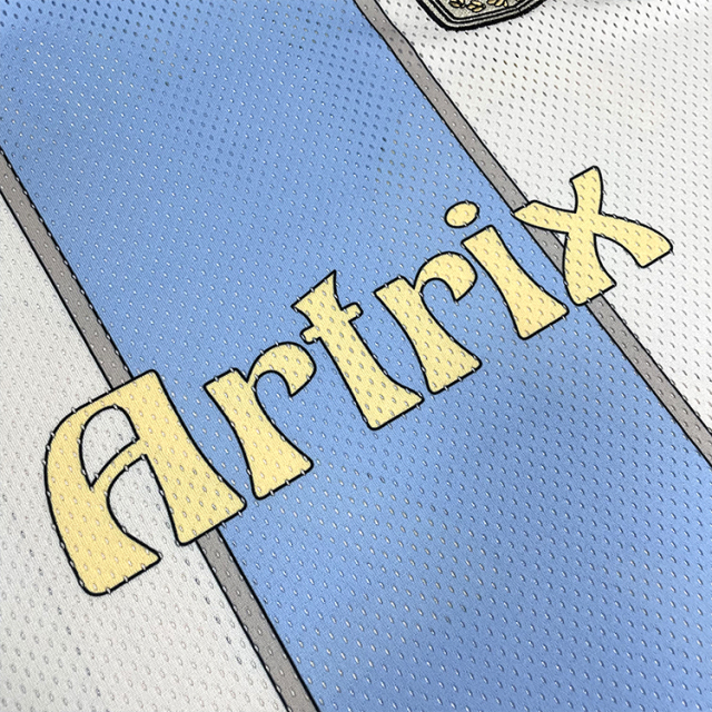 Embroidery Classic Design Mesh Oversized Football Jersey