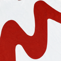 Withe Sublimation Design Embroidery Soccer Jersey