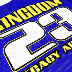 Sublimation Cut and Sew Design Boxy Fit Mesh Fans American Football Jersey