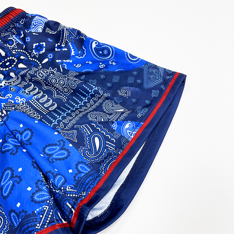Custom Mesh Design Sublimation Printing Basketball Shorts