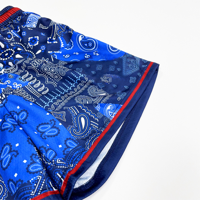 Custom Mesh Design Sublimation Printing Basketball Shorts