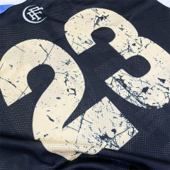 Custom Design Mesh Boxy Fit Sublimation Football Jersey