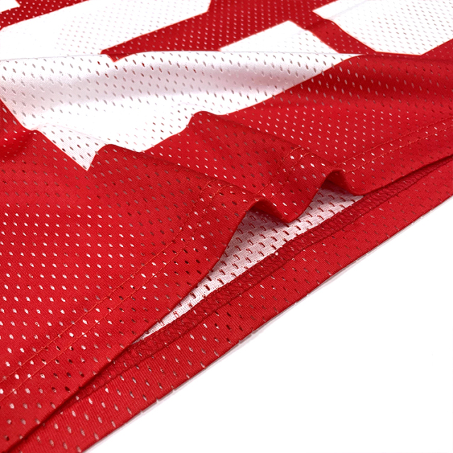 Classic Design Black Boxy Fit Mesh Fans American Football Jersey