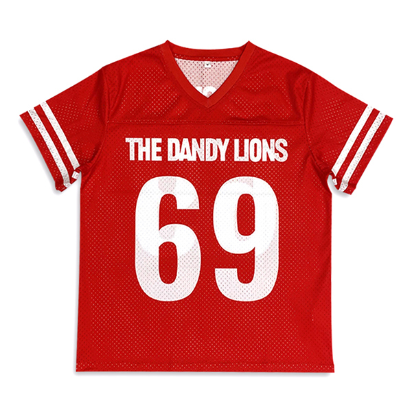 Classic Red Design Sublimation Fans American Football Jersey
