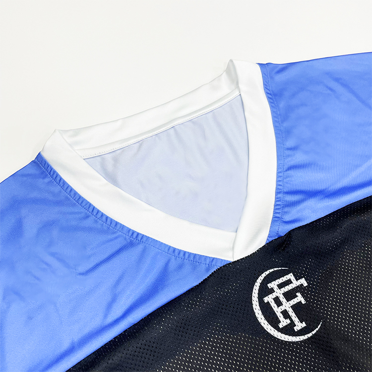 Custom Design Mesh Boxy Fit Sublimation Football Jersey