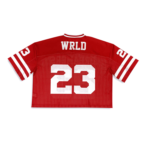 Custom Sublimation Printing Design Classic Mesh Boxy Fit Football Shirts