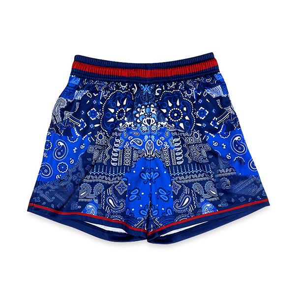 Custom Mesh Design Sublimation Printing Basketball Shorts