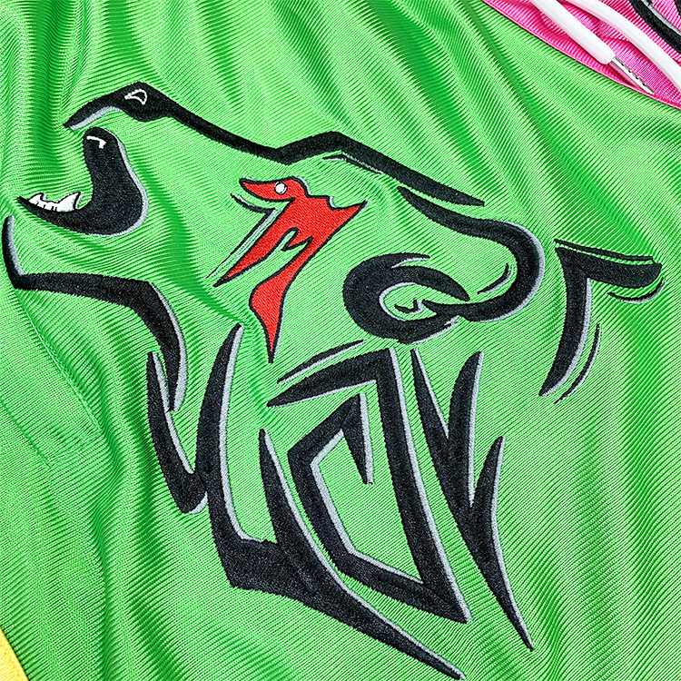 Custom Embroidery Two Tone Design Basketball Shorts