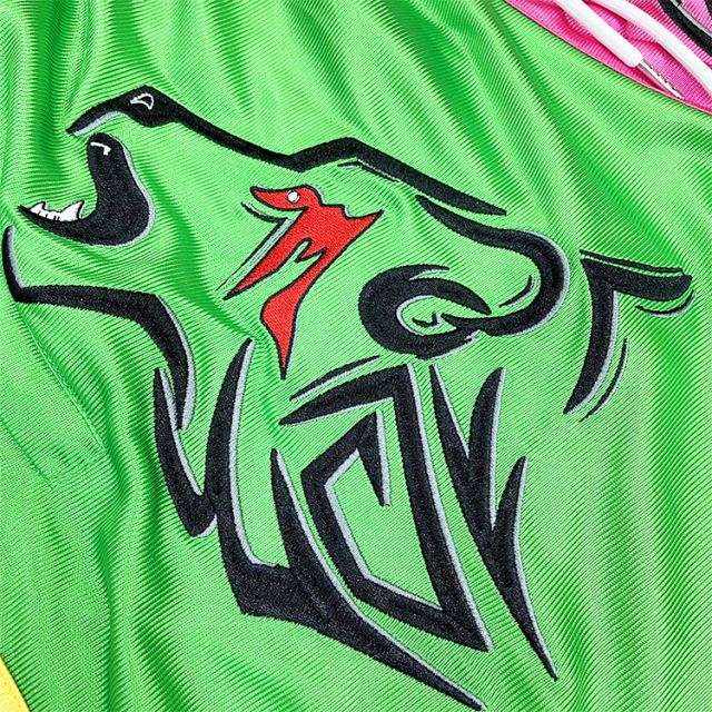 Custom Embroidery Two Tone Design Basketball Shorts