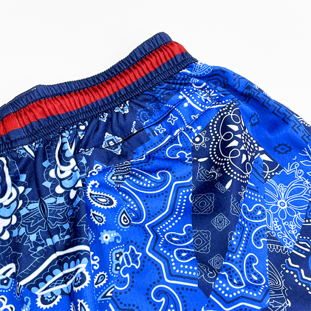 Custom Mesh Design Sublimation Printing Basketball Shorts