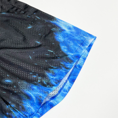 Sublimation Printing Design Mesh Basketball Shorts