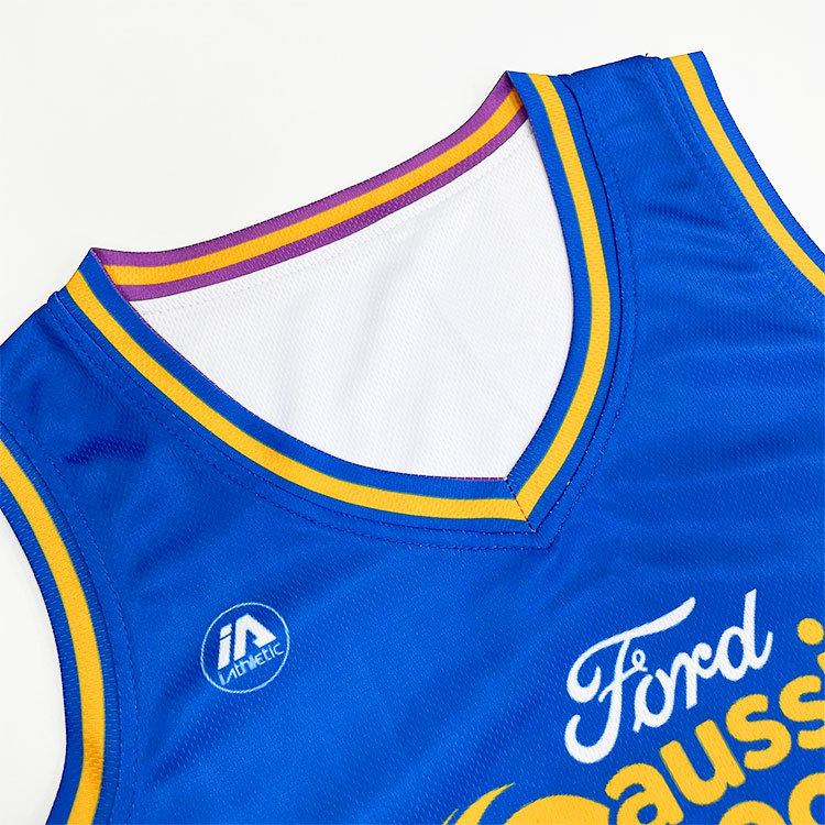 Sublimation Reversible Double Layer Basketball Jersey