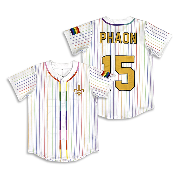 Sublimation Design Embroidery High Quality Baseball Jersey