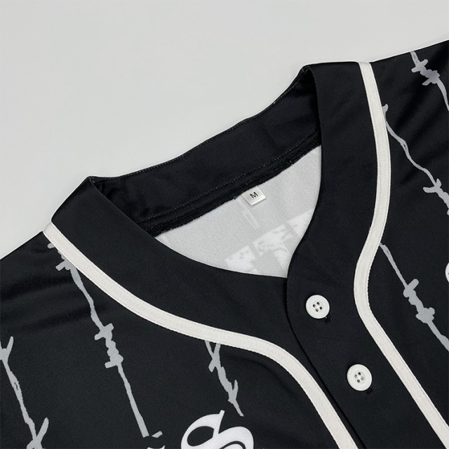 Custom Sublimation Baseball Jersey And Shorts Set