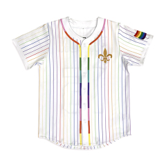 Sublimation Design Embroidery High Quality Baseball Jersey