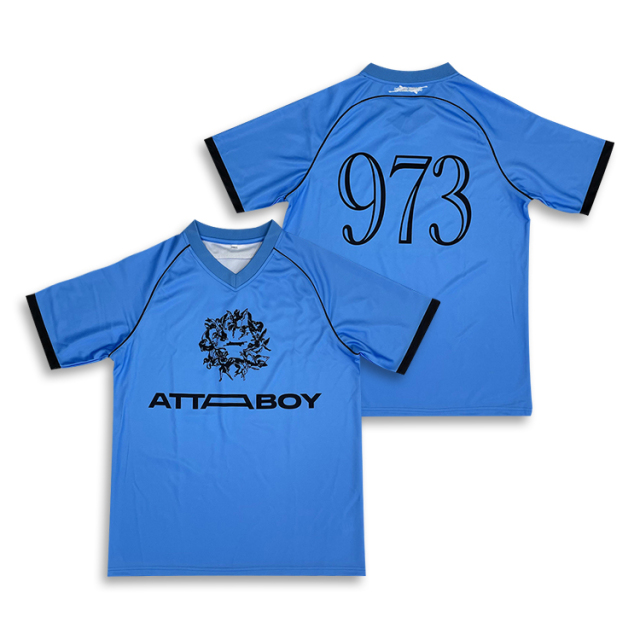 Custom Sublimation Printing Breathable Sports Soccer Shirts