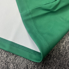 Sublimation Cut and Sew Design Green Soccer Shirts