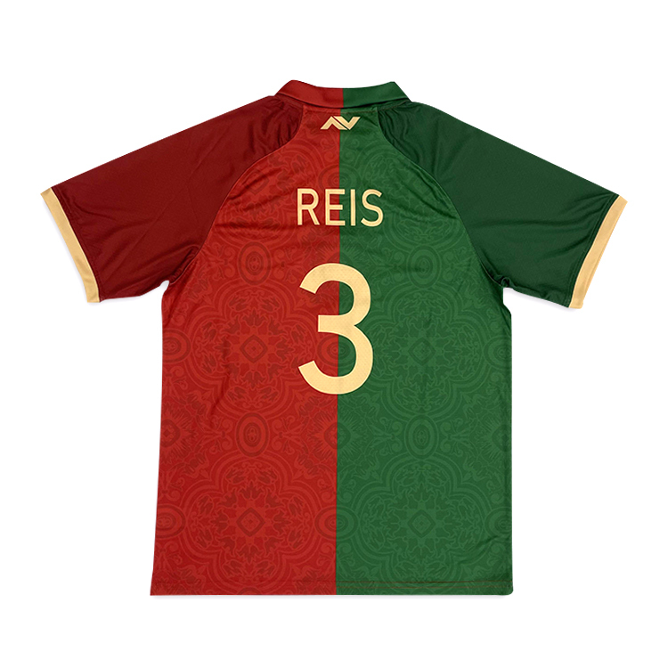 Customized Two-Color Design Embroidered Football Jersey