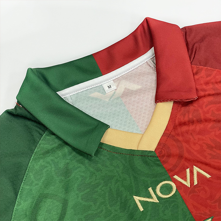 Customized Two-Color Design Embroidered Football Jersey