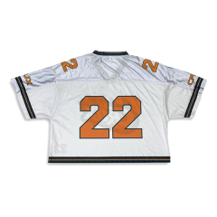White Sublimation Mesh Boxy Fit Oversize American Football Shirts