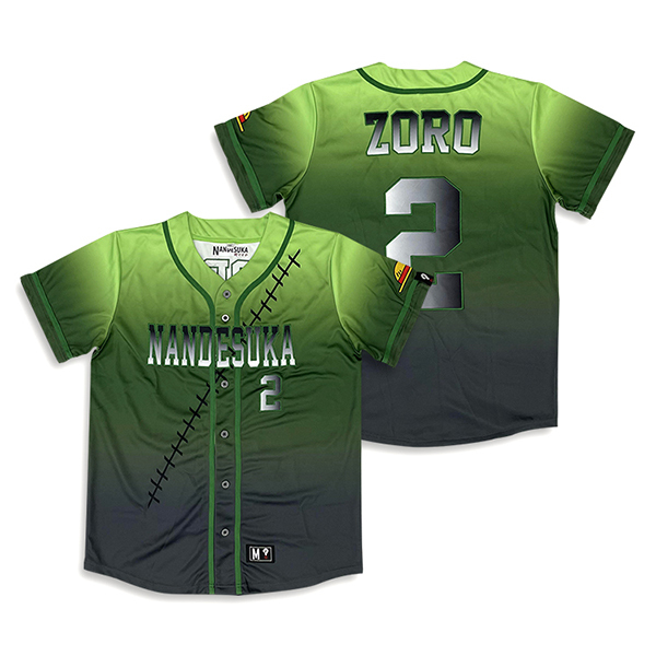 Sublimation Design Embroidery Logo Men Baseball Jersey