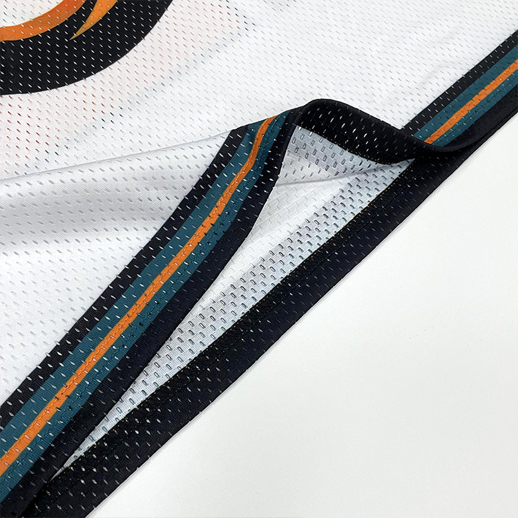White Sublimation Mesh Boxy Fit Oversize American Football Shirts