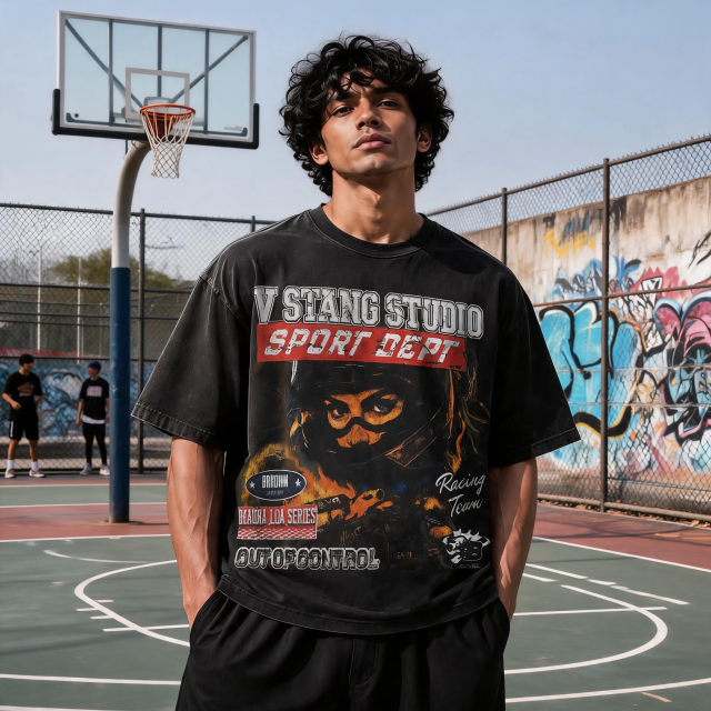 Custom Classic Design Black Boxy Fit Football Shirts